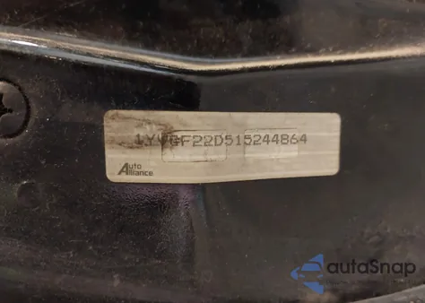 2001 Mazda 626 Es V6/Lx V6 from USA, damaged, VIN 1YVGF22D515244864